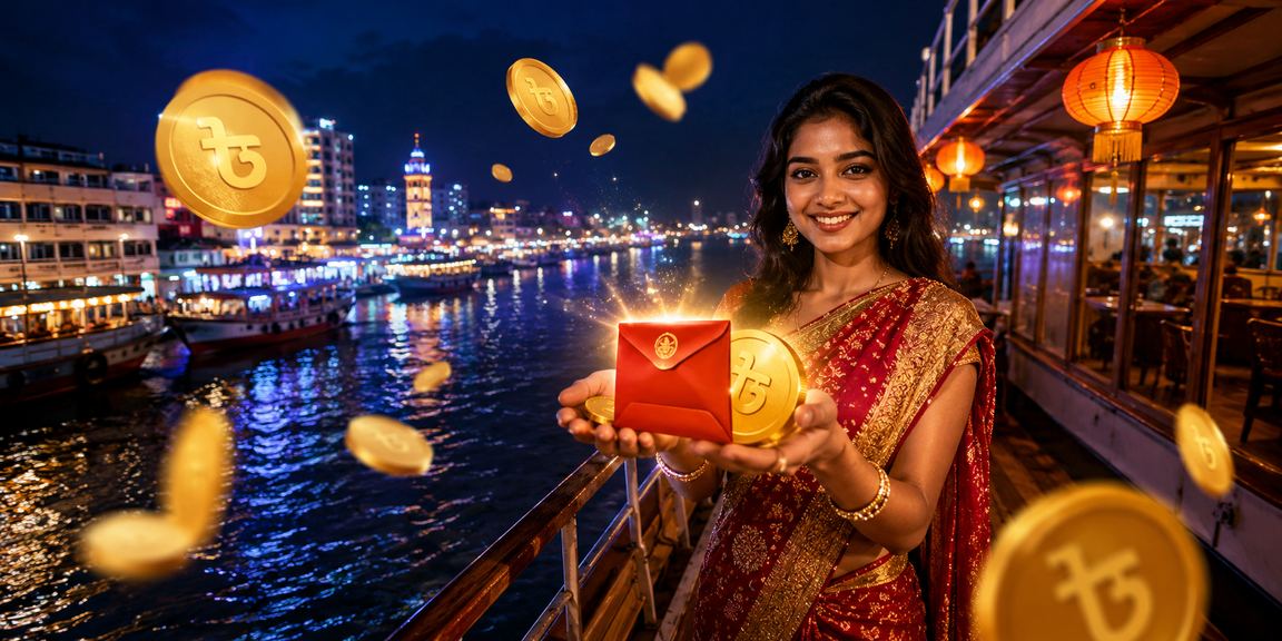 বরিশালে লাল খামে বোনাস টাকা পাচ্ছেন cv6662 ব্যবহারকারী